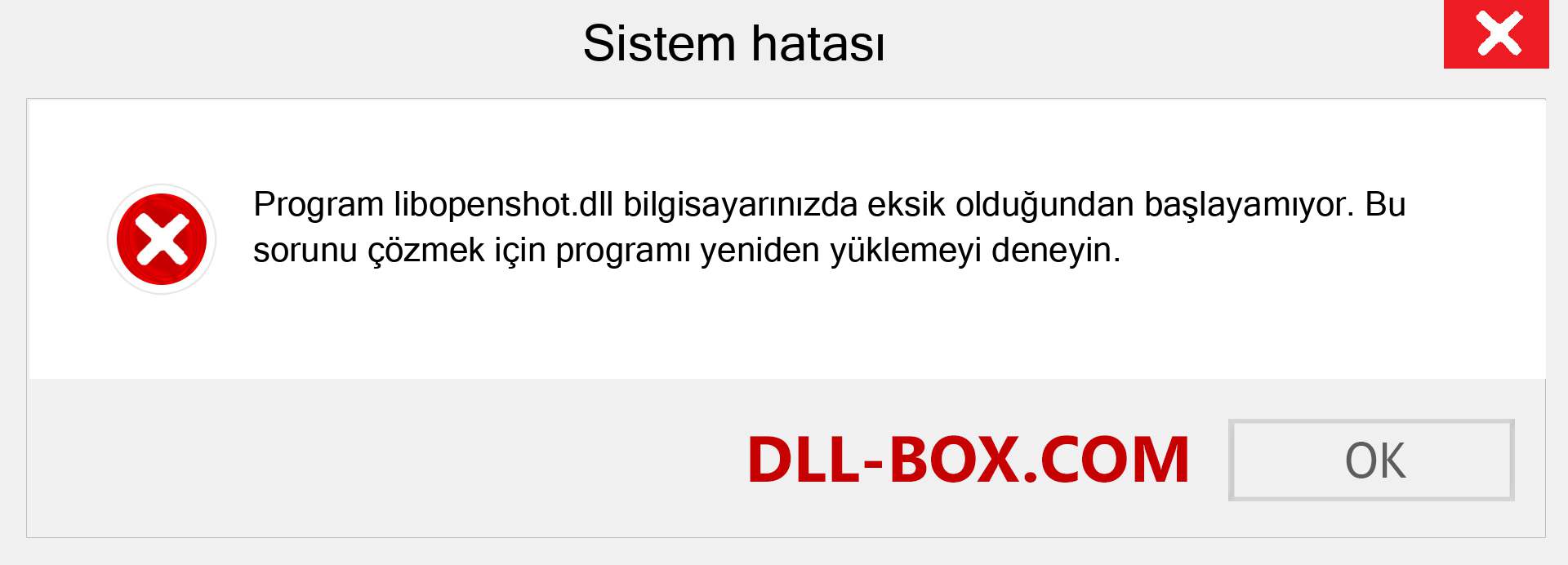 libopenshot.dll dosyası eksik mi? Windows 7, 8, 10 için İndirin - Windows'ta libopenshot dll Eksik Hatasını Düzeltin, fotoğraflar, resimler